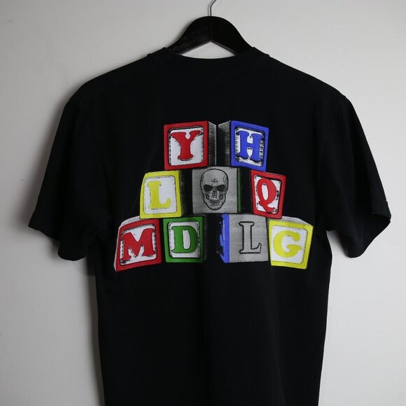 LICENSED ORIGINAL Bad Bunny YHLQMDLG Blocks Tour Concert Shirt Merch Black SM - Picture 4 of 5